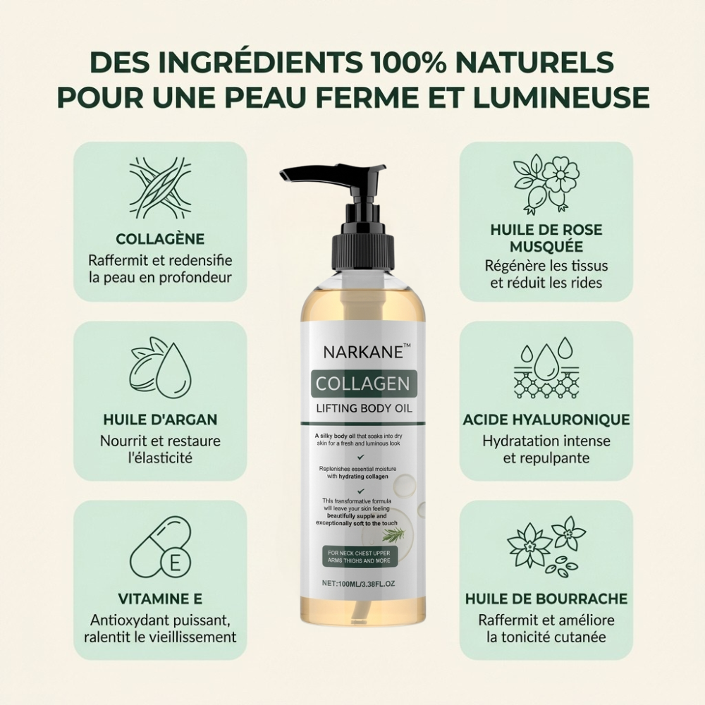 Narkane — Huile Collagène Raffermissante